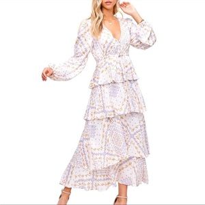 En Saison tiered dress